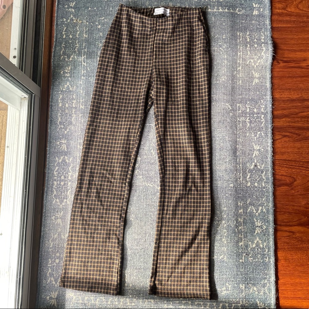 Brown Kick Flare pants